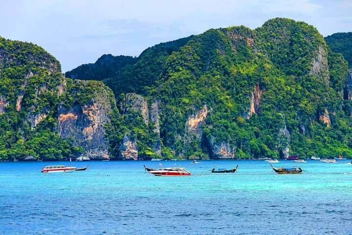 Phi Phi Island lagoon